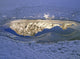 Mount Lorette Reflected In Lorette Ponds Early Winter Wall Mural