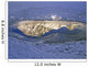 Mount Lorette Reflected In Lorette Ponds Early Winter Wall Mural