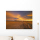 Chinook Arch At Sunset Near Bergen, Alberta Canada Wall Mural