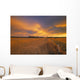 Chinook Arch At Sunset Near Bergen, Alberta Canada Wall Mural