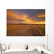 Chinook Arch At Sunset Near Bergen, Alberta Canada Wall Mural