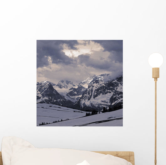 East Face Columbia Mountains Wall Mural