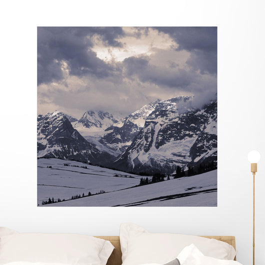 East Face Columbia Mountains Wall Mural