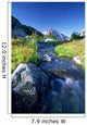Nabob Pass, Mt Mercator, Waddington Area, British Columbia Wall Mural
