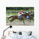 Horse racing at Belmont Track Long Island NY Wall Mural