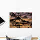 Sunset At Olympic National Park, Cape Alava, Washington State Wall Mural
