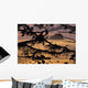 Sunset At Olympic National Park, Cape Alava, Washington State Wall Mural