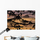 Sunset At Olympic National Park, Cape Alava, Washington State Wall Mural