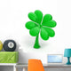 Lucky four leaf clover Wall Decal