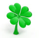 Lucky four leaf clover Wall Decal