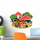 Farm Animals Barnyard Wall Decal