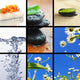 Spa Collage Wall Mural