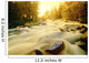 Flowing Water In Rushing River Provincial Park Near Kenora Ontario Wall Mural