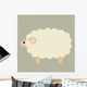 vector sheep Wall Mural