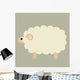 vector sheep Wall Mural