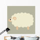 vector sheep Wall Mural