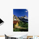 Cabin At Mt Assiniboine Lodge Wall Mural