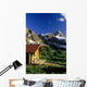 Cabin At Mt Assiniboine Lodge Wall Mural