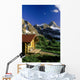 Cabin At Mt Assiniboine Lodge Wall Mural