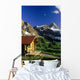 Cabin At Mt Assiniboine Lodge Wall Mural