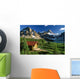 Cabin At Mt Assiniboine Lodge Wall Mural
