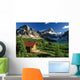 Cabin At Mt Assiniboine Lodge Wall Mural