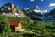 Cabin At Mt Assiniboine Lodge Wall Mural