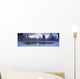 Pond And Fresh Snowfall, Near 70 Mile House, British Columbia, Canada Wall Mural