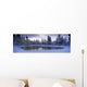Pond And Fresh Snowfall, Near 70 Mile House, British Columbia, Canada Wall Mural