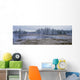 Frozen Swampland, Near 100 Mile House, British Columbia, Canada Wall Mural