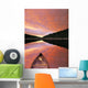 Sunrise Clouds Over Winchell Lake, Alberta, Canada Wall Mural