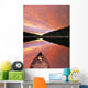 Sunrise Clouds Over Winchell Lake, Alberta, Canada Wall Mural