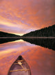 Sunrise Clouds Over Winchell Lake, Alberta, Canada Wall Mural