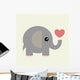 Cute Big Elephant with