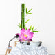 Flower of Lotus and Bamboo Wall Decal