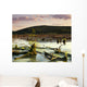 Stater Pond At Sunset, Chaudiere-Appalaches County, Quebec Wall Mural
