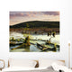 Stater Pond At Sunset, Chaudiere-Appalaches County, Quebec Wall Mural