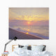 Beach At Sunrise, Iles-De-La-Madeleine, Quebec Wall Mural