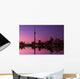 Toronto Skyline At Sunset, Toronto, Ontario Wall Mural