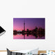 Toronto Skyline At Sunset, Toronto, Ontario Wall Mural