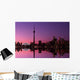 Toronto Skyline At Sunset, Toronto, Ontario Wall Mural