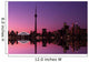 Toronto Skyline At Sunset, Toronto, Ontario Wall Mural