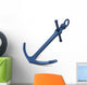 blue anchor Wall Decal