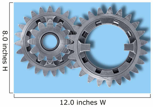 Gear Drive Wall Mural