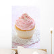 Pink Cupcake Wall Mural