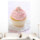 Pink Cupcake Wall Mural
