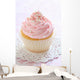 Pink Cupcake Wall Mural