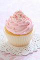 Pink Cupcake Wall Mural