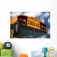 school bus Wall Mural