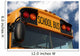 school bus Wall Mural